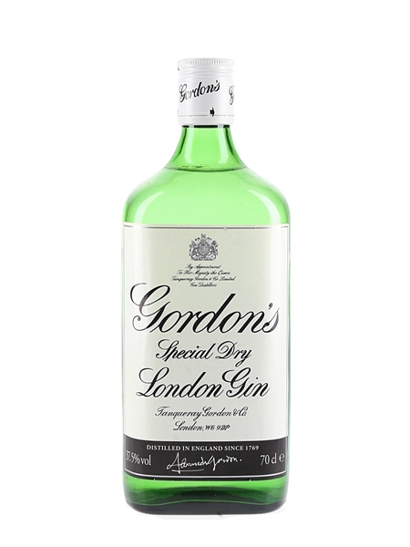 Gordon's Special Dry London Gin Bottled 1990s 70cl / 37.5%