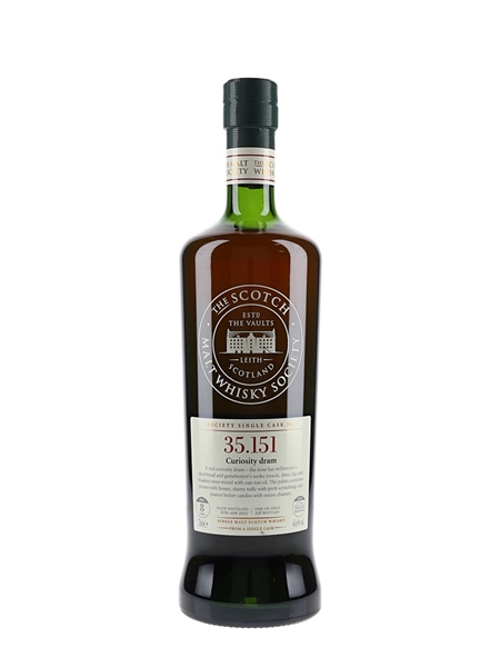 Glen Moray 2007 8 Year Old SMWS 35.151 Curiosity dram 70cl / 61.6%