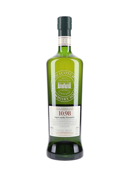 Bunnahabhain 2008 8 Year Old SMWS 10.98 Super Smokey Firestarter 70cl / 60.4%