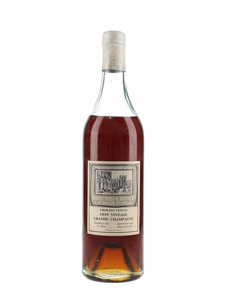 Berry Brothers & Rudd Grande Champagne Cognac 1895 Shipped 1951, Bottled 1958 70cl / 40%