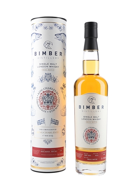 Bimber Small Batch Bottled 2023 - King Charles III Coronation 70cl / 52.2%