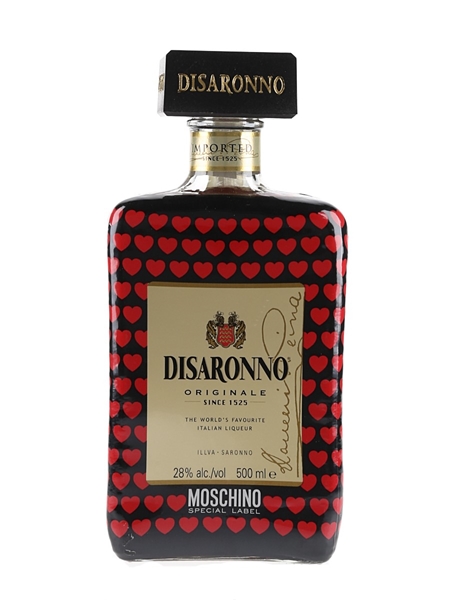 Disaronno Amaretto Moschino limited Edition 50cl / 28%