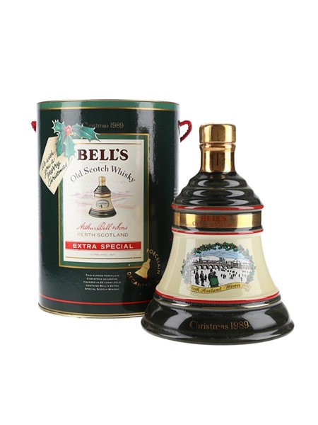 Bell's Christmas 1989 Ceramic Decanter Perth Winter 1895 75cl / 43%