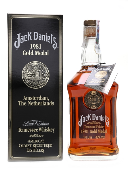 Jack Daniel's 1981 Gold Medal  100cl / 43%