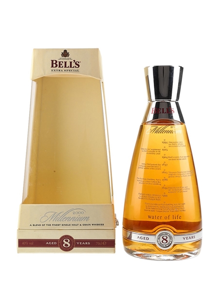 Bell's 8 Year Old Millenium Decanter Bottled 2000 70cl / 40%