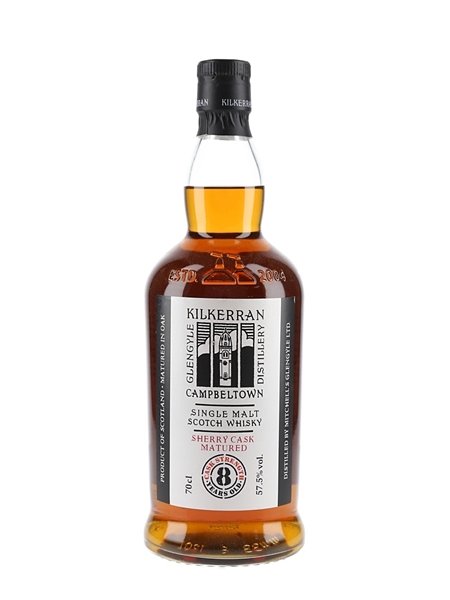 Kilkerran 8 Year Old Cask Strength Sherry Cask Bottled 2023 70cl / 57.5%