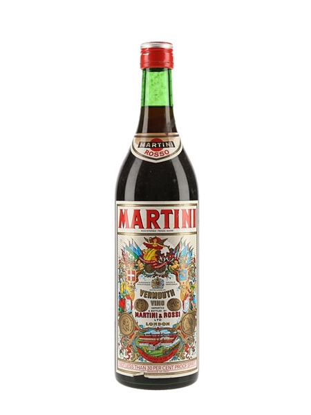 Martini Rosso Vermouth Bottled 1970s 75cl / 17%