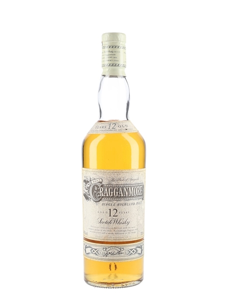 Cragganmore 12 Year Old Bottled 1990s 70cl / 40%