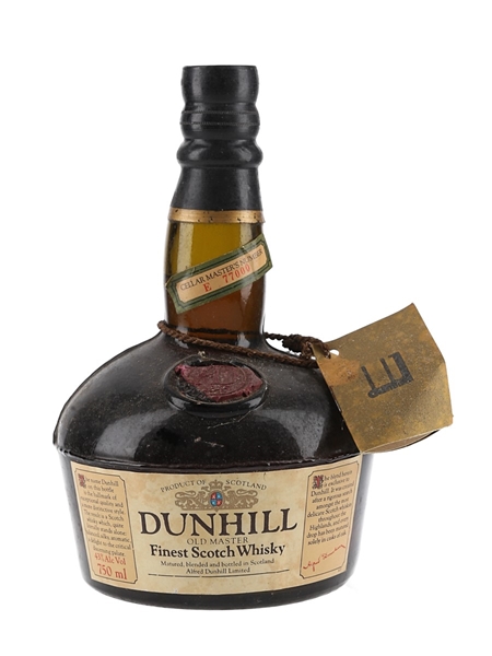 Dunhill Old Master Finest Scotch Whisky Bottled 1980s 75cl / 43%