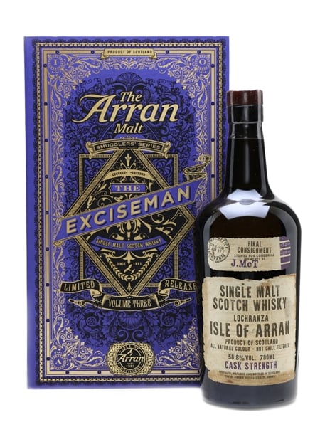 Arran The Exciseman Smugglers' Series Volume Three 70cl / 56.8%