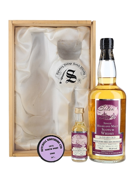 North Port Brechin 1975 26 Year Old Silent Stills Bottled 2001 - Signatory Vintage 5cl & 70cl / 55.6%