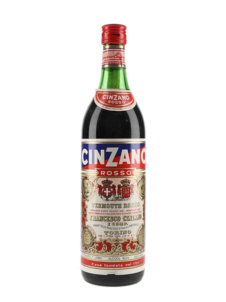 Cinzano Vermouth Rosso Bottled 1970s 100cl / 16.5%