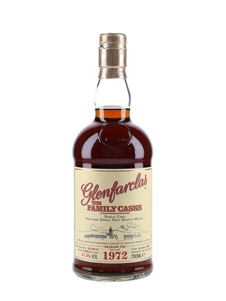 Glenfarclas 1972 Family Cask No.3547 Bottled 2011 - Release VIII 70cl / 47.4%