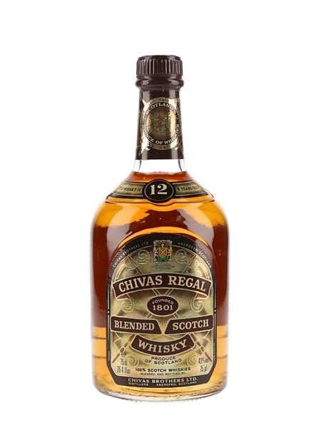 Chivas Regal 12 Year Old Bottled 1980s 75cl / 43%