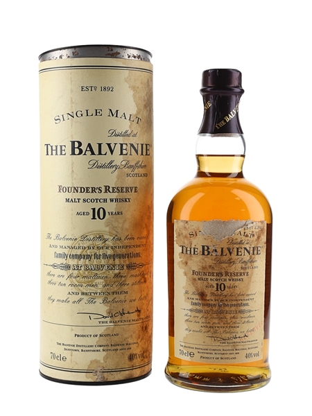 Balvenie 10 Year Old Founder's Reserve Bottled 2000s 70cl / 40%