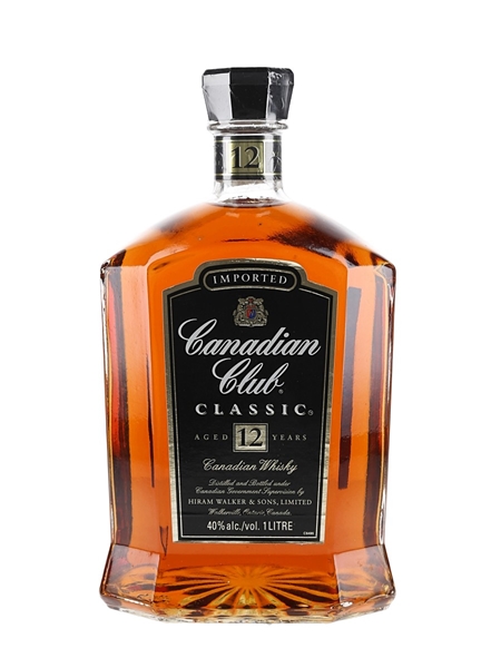 Canadian Club Classic 12 Year Old  100cl / 40%