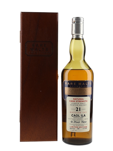 Caol Ila 1977 21 Year Old Bottled 1999 - Rare Malts Selection 70cl / 61.3%