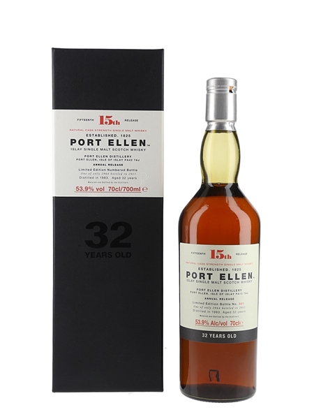 Port Ellen 1983 32 Year Old Special Releases 2015 - 15th Release 70cl / 53.9%