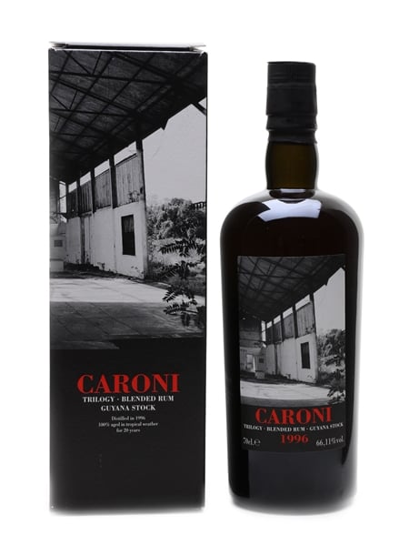 Caroni Trilogy 1996 Guyana Stock 20 Year Old - Velier 70cl / 66.11%