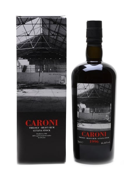 Caroni Trilogy 1996 Guyana Stock 20 Year Old - Velier 70cl / 64.46%