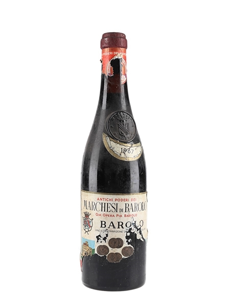 1967 Barolo Cantine Dei Marchesi Di Barolo 72cl / 13%