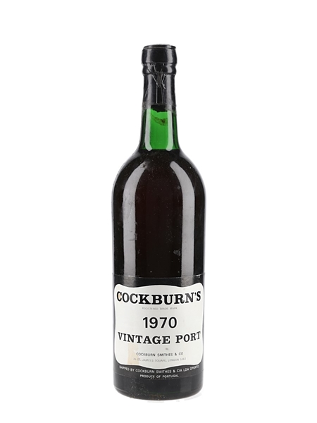 1970 Cockburn's Vintage Port  75cl