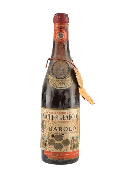 1961 Barolo Cantine Dei Marchesi Di Barolo 73cl / 13%