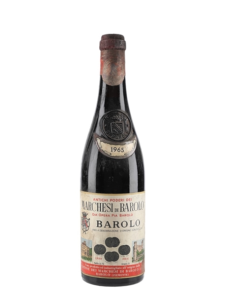 1965 Barolo Cantine Dei Marchesi Di Barolo 72cl / 13%