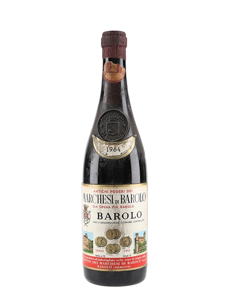 1964 Barolo Cantine Dei Marchesi Di Barolo 72cl / 13%