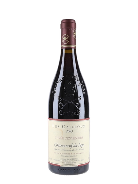 2003 Chateauneuf Du Pape Les Cailloux Lucien & Andre Brunel 75cl / 14.5%