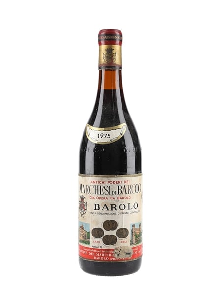 1975 Barolo Cantine Dei Marchesi Di Barolo 72cl / 13%