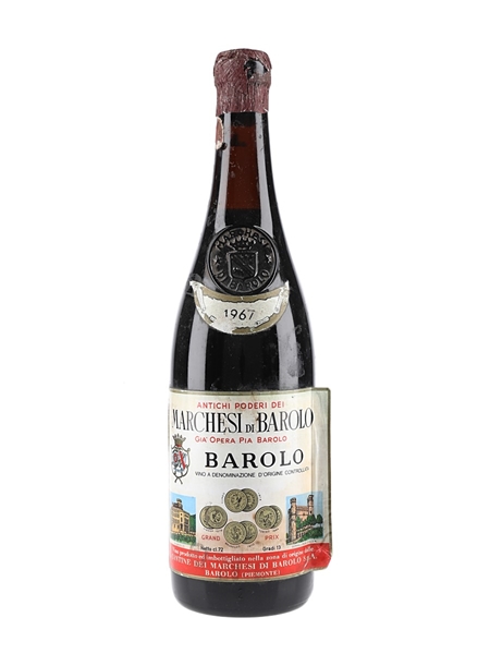 1967 Barolo Cantine Dei Marchesi Di Barolo 72cl / 13%