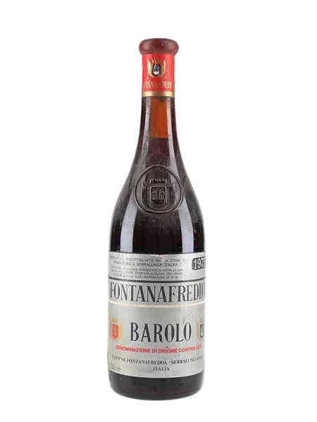 1975 Barolo Fontanafredda 75cl / 13%