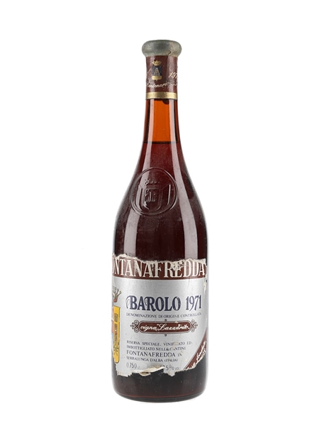 1971 Barolo Fontanafredda - Vigna Lazzarilo 70cl / 13.5%