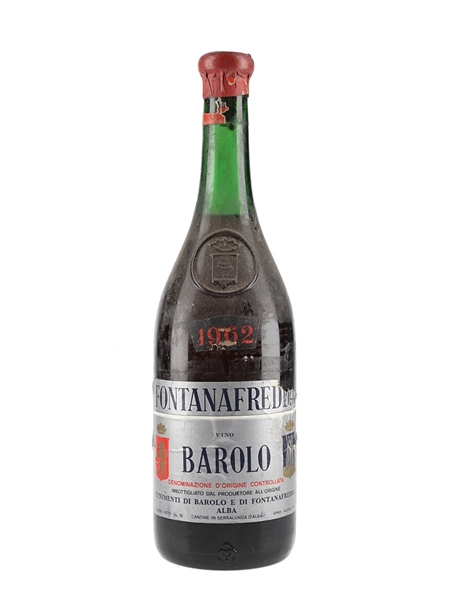 1962 Barolo Fontanafredda 72cl / 13.5%