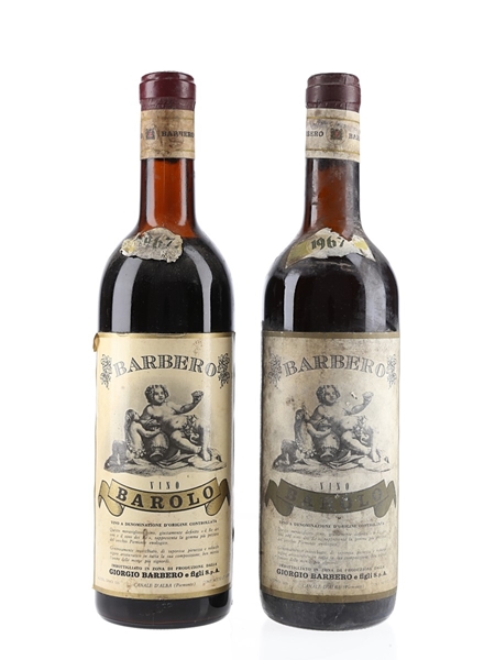 1967 Barolo Barbero 2 x 72cl / 13.5%