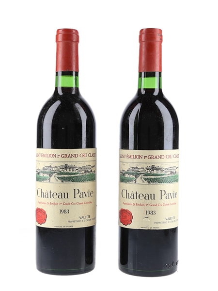 1983 Chateau Pavie Saint Emilion 1er Grand Cru Classe 2 x 75cl