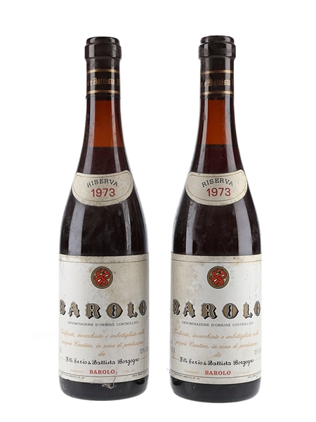 1973 Barolo Riserva Battista Borgogno 2 x 72cl / 13%