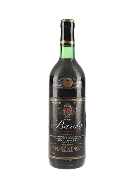 1967 Barolo Adriano 72cl / 13%