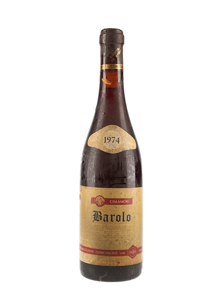 1974 Barolo Cimamori 75cl / 13%