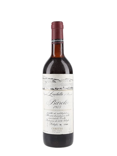 1973 Barolo Zonchetta 72cl / 13.4%