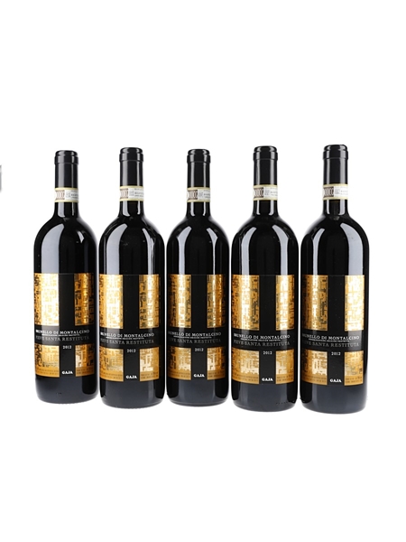 2012 Brunello Di Montalcino Pieve Santa Restituta -  Gaja 5 x 75cl / 15%