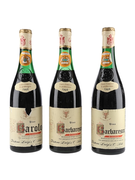 Barolo & Barbaresco Riserva Luigi Pistone 3 x 72cl / 13%