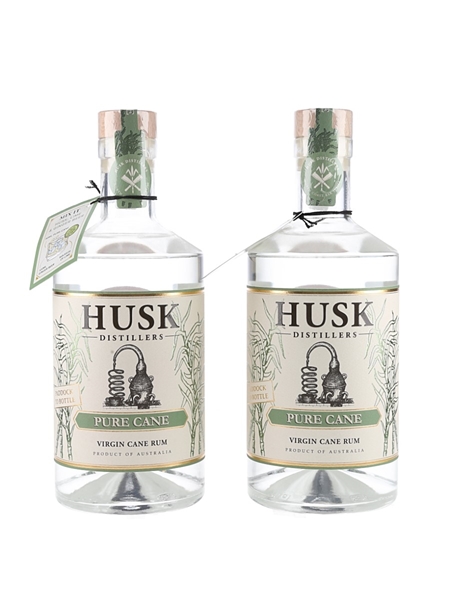 Husk Pure Cane Virgin Cane Rum  2 x 70cl / 40%