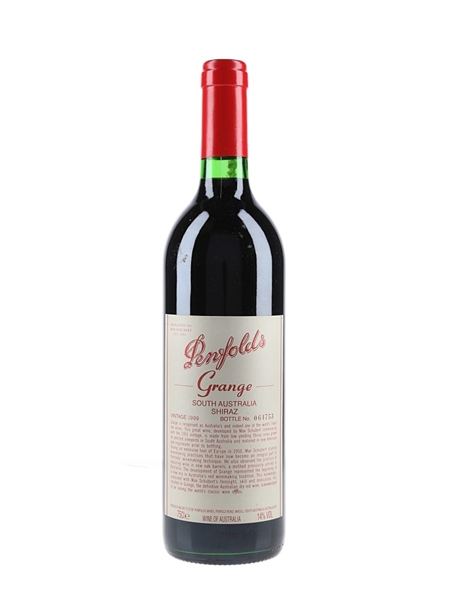 1999 Penfolds Grange  75cl / 14%