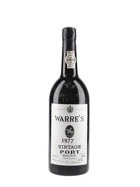 1977 Warre's Vintage Port Bottled 1979 75cl / 21%