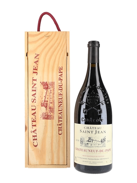 2010 Chateau Saint Jean Magnum Chateauneuf Du Pape - Large Format 150cl / 15%