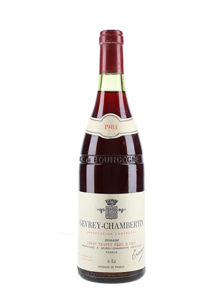 1983 Gevrey Chambertin Louis Trapet Pere & Fils 75cl