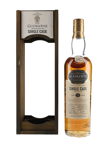 Glengoyne 1996 12 Year Old Single Cask Bottled 2008 70cl / 58.2%