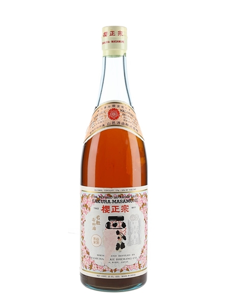 Sakura Masamune Sake Bottled 1970s-1980s 72cl / 17%